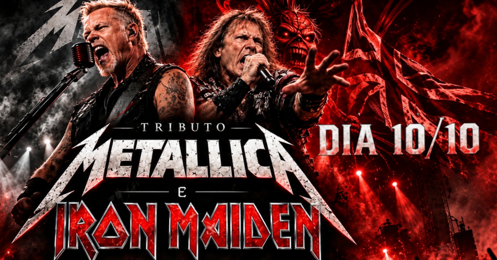 Imagem da fonte — METALLICA x IRON MAIDEN