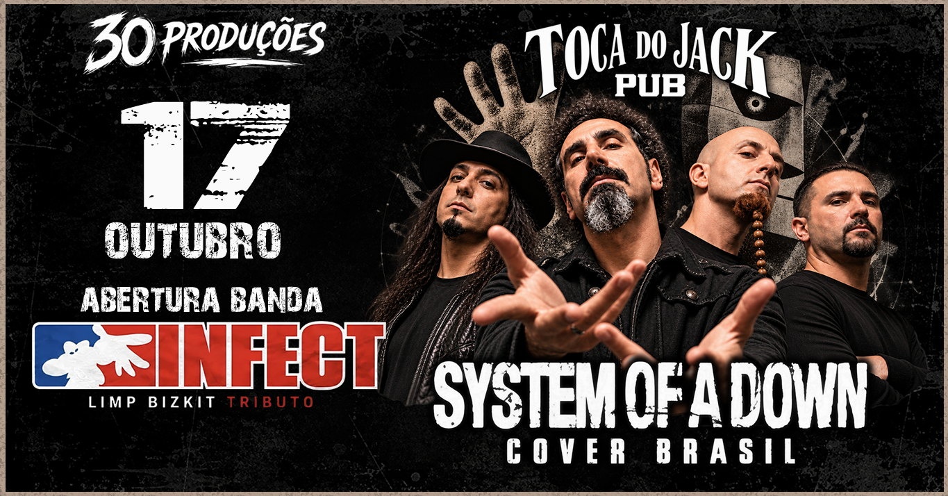 SYSTEM OF A DOWN COVER BRASIL NA TOCA DO JACK