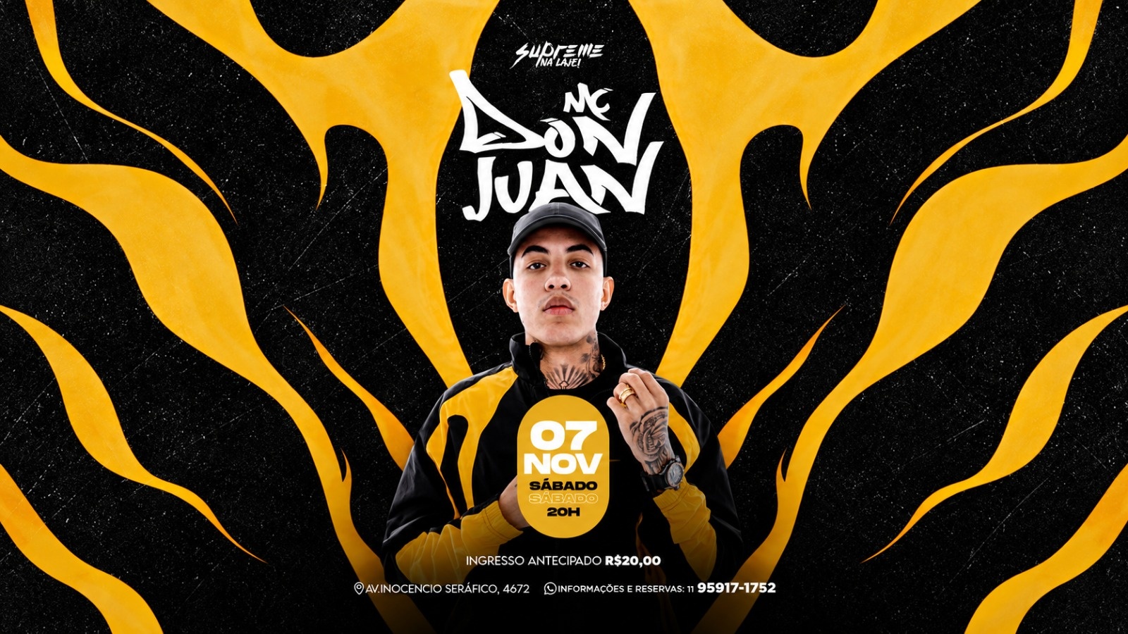 MC DON JUAN - SUPREME NA LAJE - Carapicuíba, SP