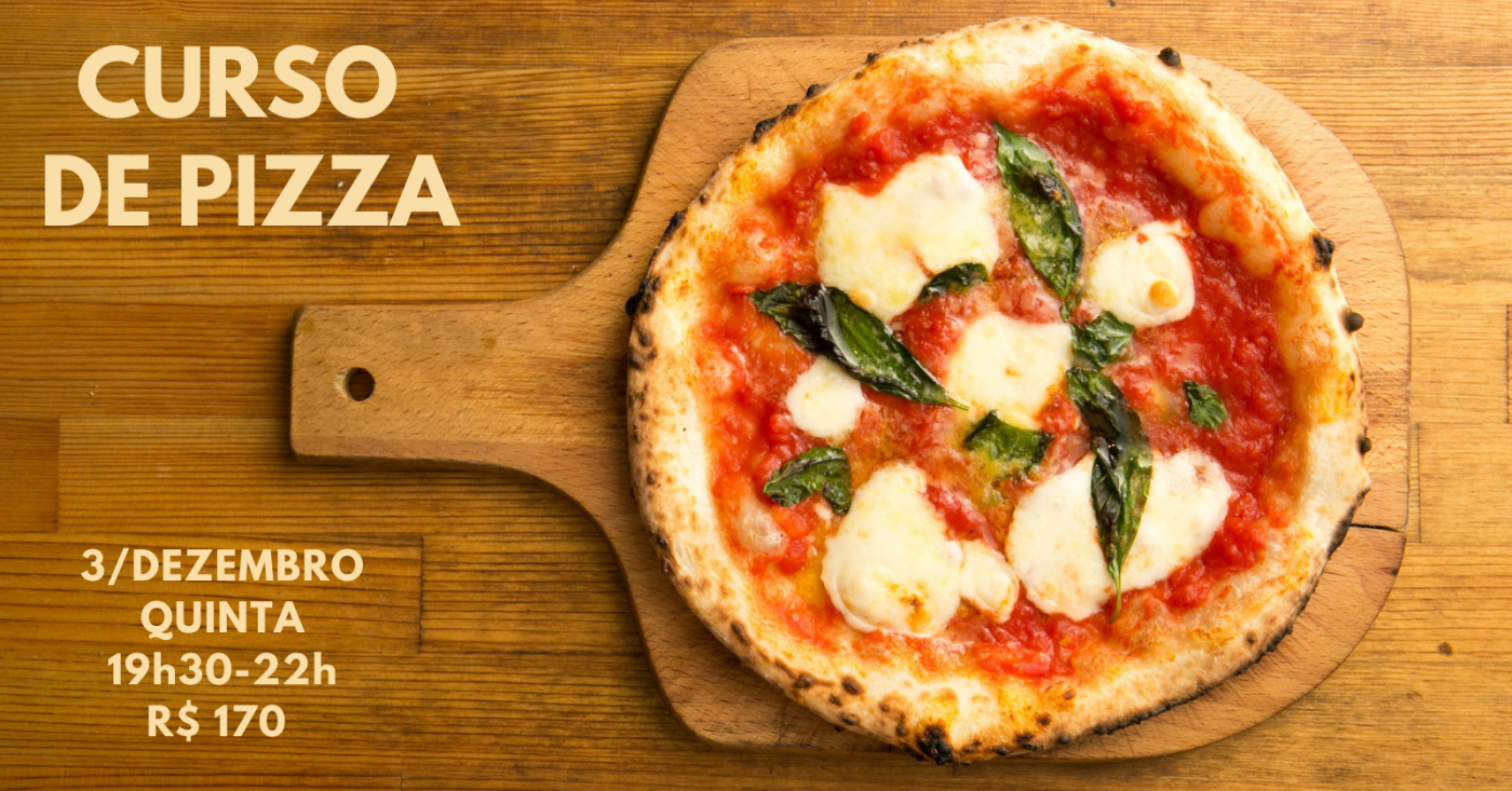 Imagem da fonte — Curso de Pizzas - 3/dezembro