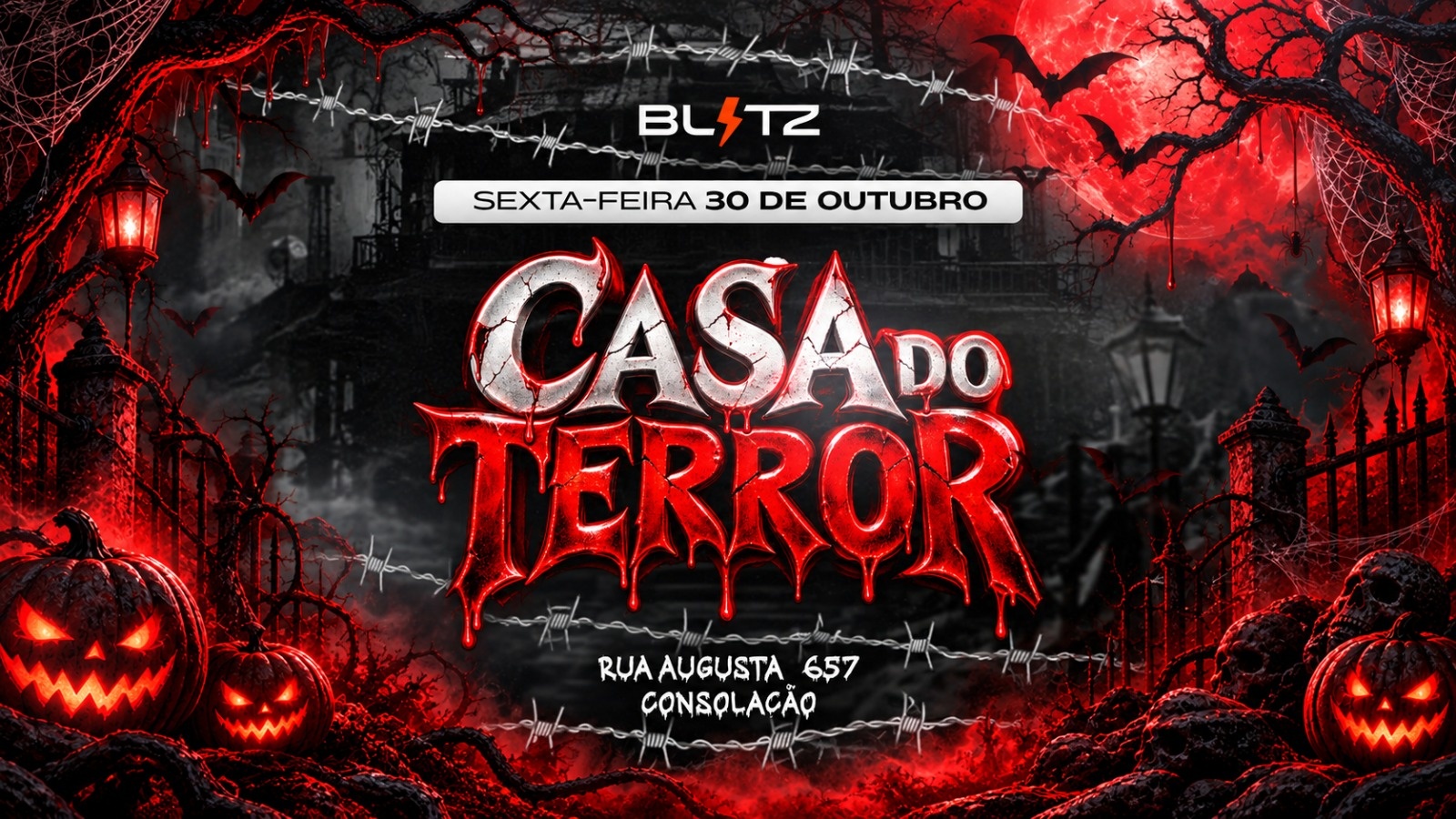 Imagem da fonte — CASA DO HORROR - Prepare-se para uma experiência horripilante!!!