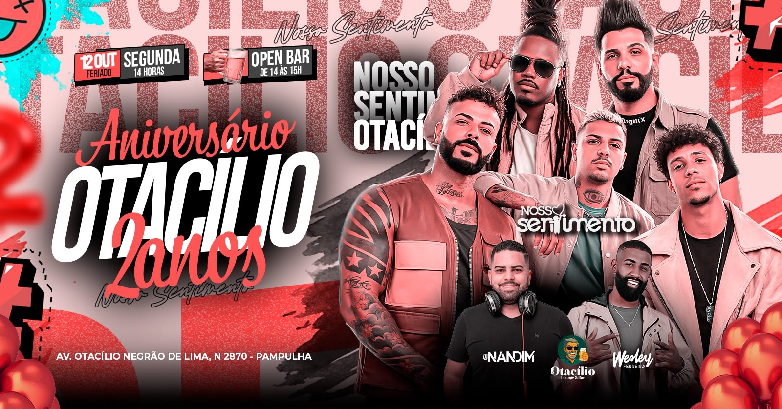 Source image — NOSSO SENTIMENTO - ANIVERSÁRIO DE 2 ANOS DO OTACÍLIO LOUNGE BAR