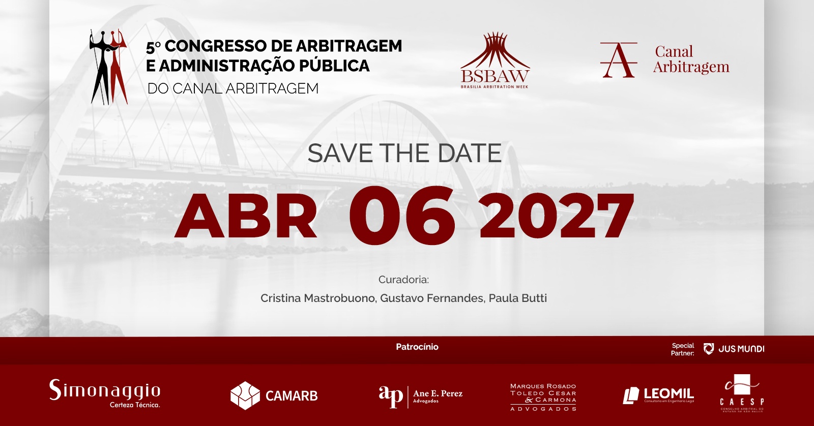 Imagem da fonte — 5º Congresso de Arbitragem e Administração Pública