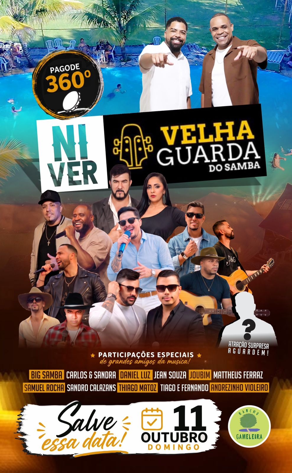 ANIVERSÁRIO VELHA GUARDA DO SAMBA - Matozinhos, MG