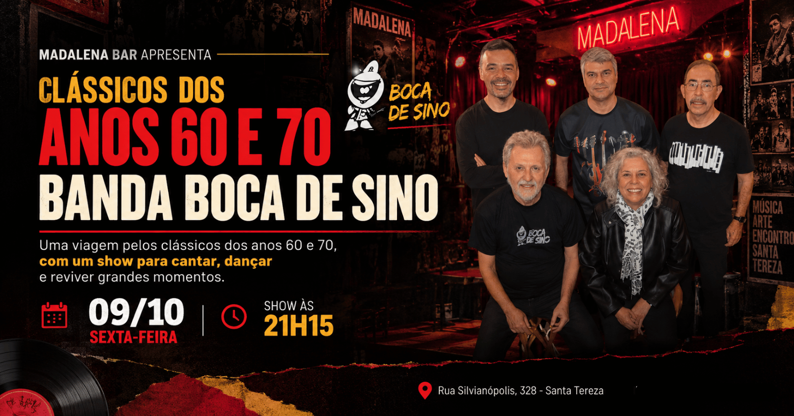 Imagem da fonte — BANDA BOCA DE SINO - RESERVAS DE MESA WHATSAPP (31) 99699-1698