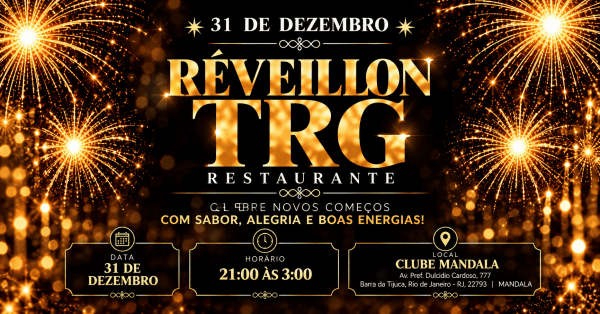 Imagem do evento TRG Restaurante  -  Bem-Vindo, 2027! 