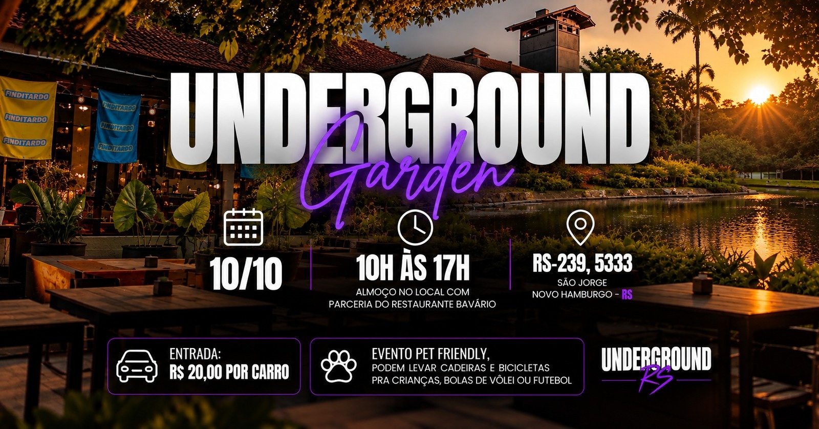 UNDERGROUND GARDEN - Novo Hamburgo, RS