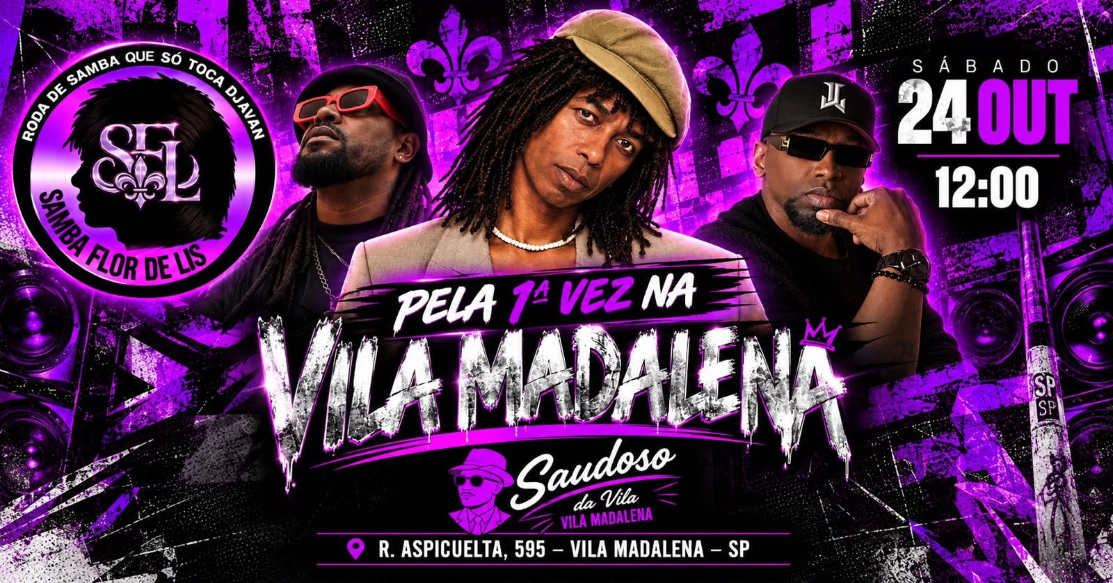 Imagem da fonte — Samba Flor de Lis | Saudoso da Vila Madalena