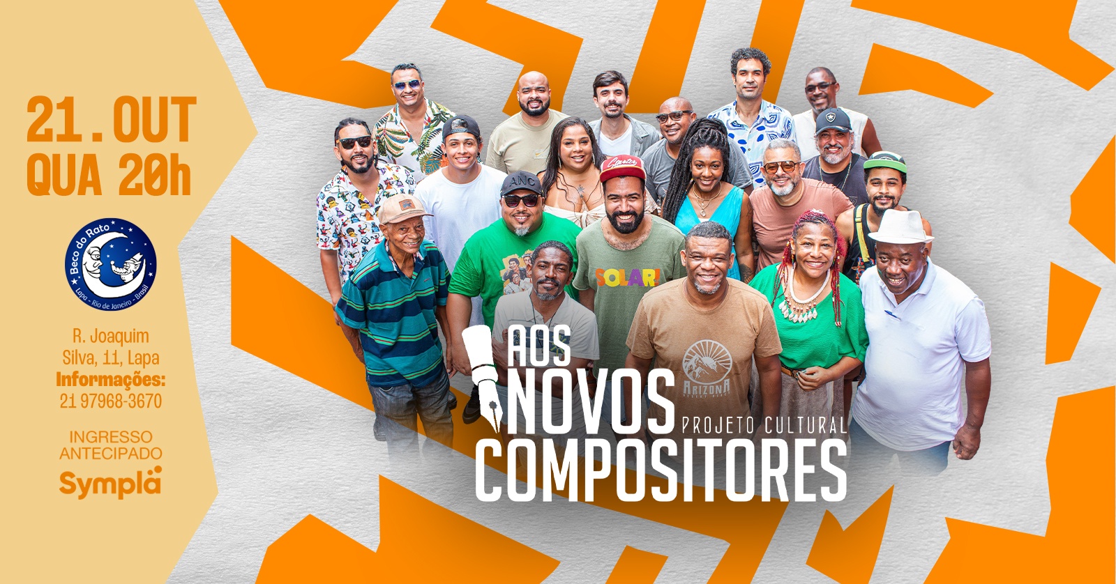 RODA DE SAMBA DO AOS NOVOS COMPOSITOR3S - Rio de Janeiro, RJ