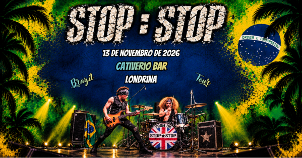 Imagem do evento STOP STOP - Party-Rock da Inglaterra - Cativeiro Bar, Londrina