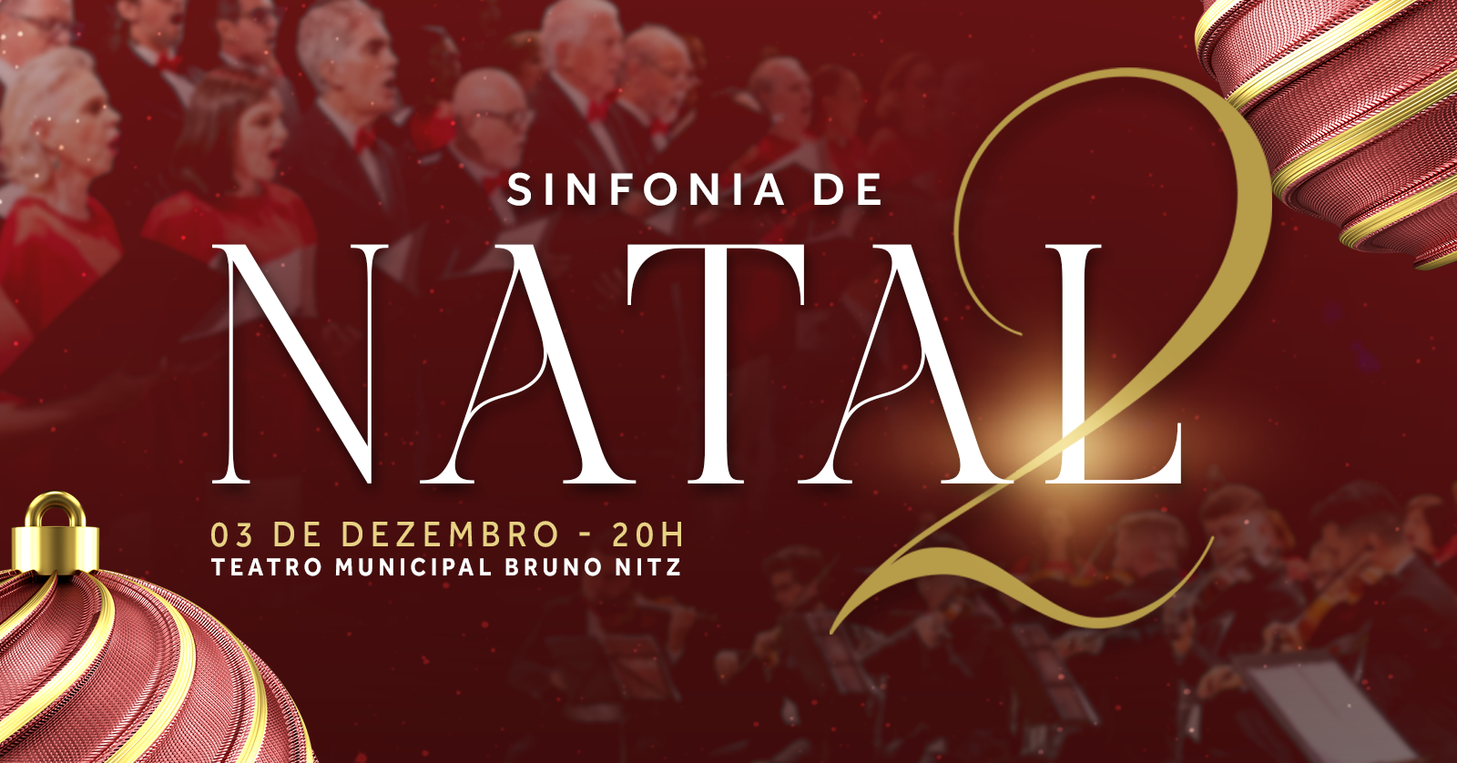 Sinfonia de Natal com Coral do Litoral e Orquestra - Balneário Camboriú, SC