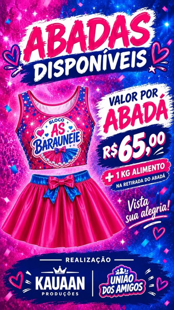 Imagem do evento BLOCO AS BARAUNETE