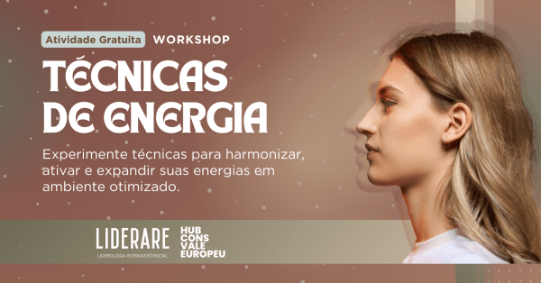Imagem do evento Workshop Gratuito: Técnicas de Energia