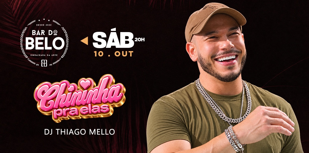 Imagem da fonte — BAR DO BELO APRESENTA: CHININHA PRA ELAS