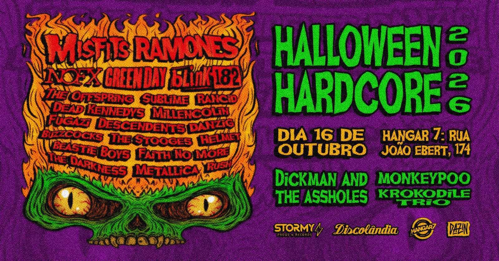 HALLOWEEN HARDCORE 2026 - FESTA FANTASIA - Joinville, SC