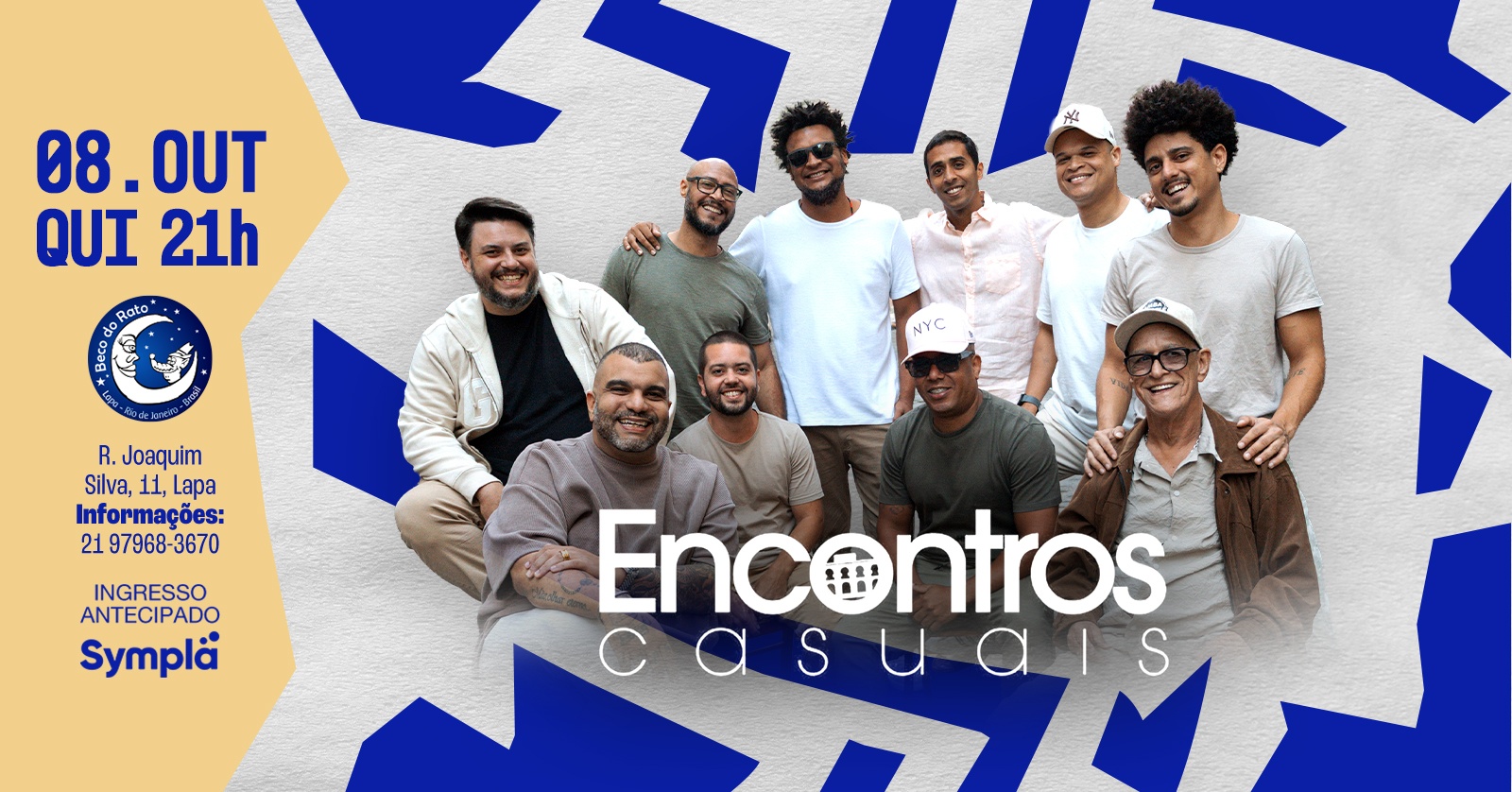 Encontros Casuais - 08/10