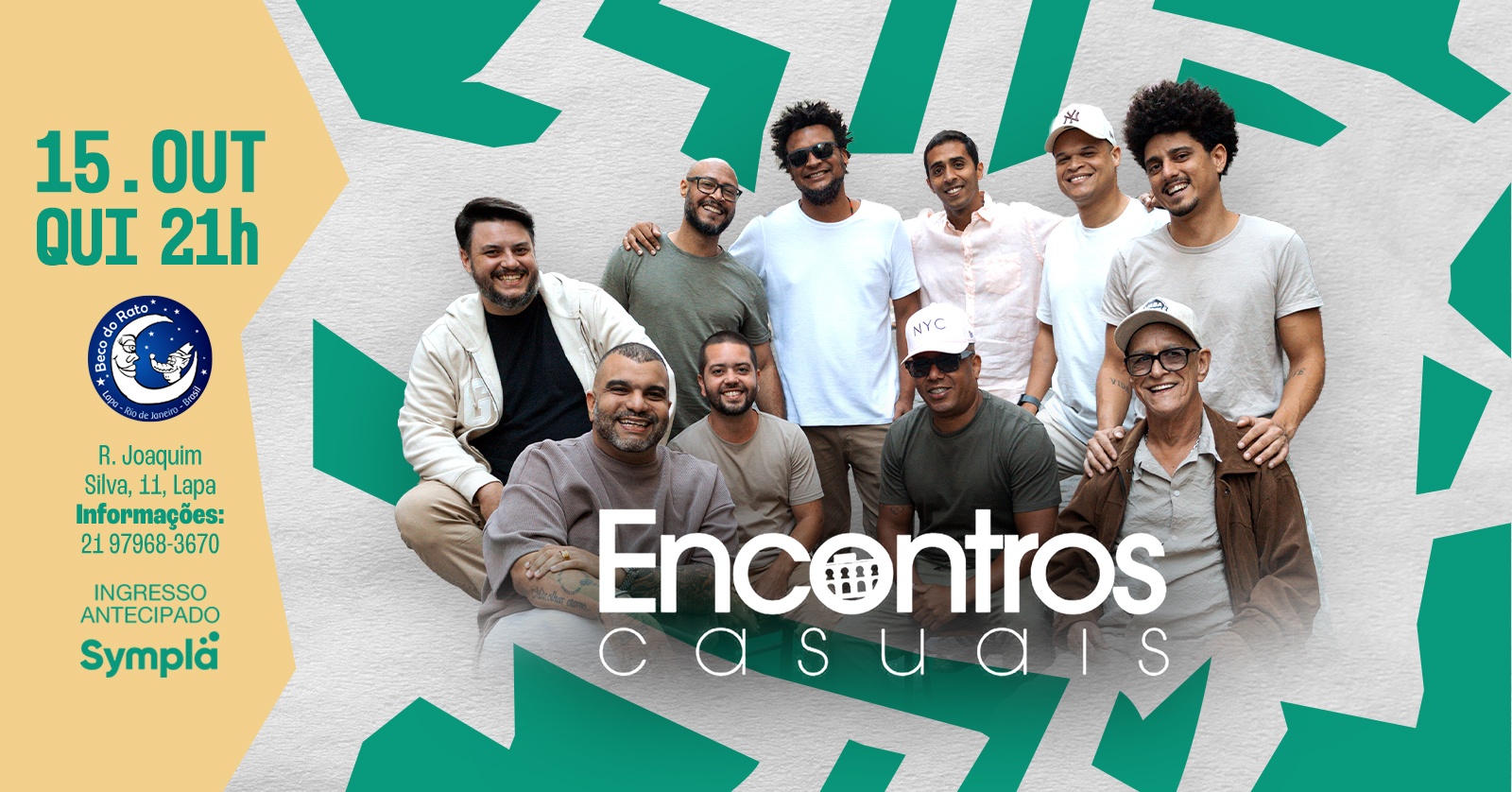 Imagem da fonte — Encontros Casuais - 15/10