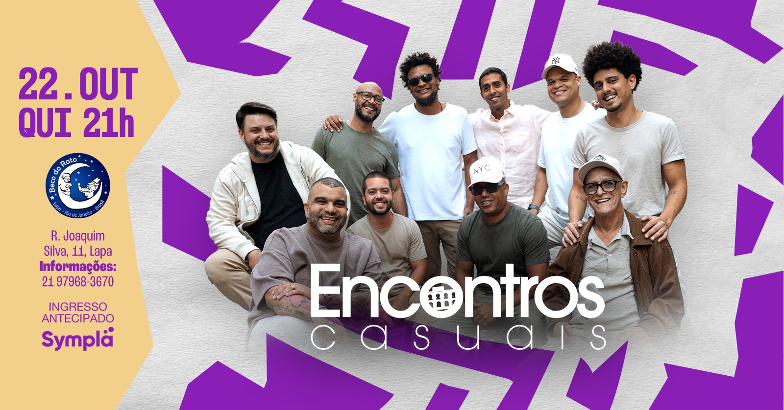 Imagem da fonte — Encontros Casuais - 22/10