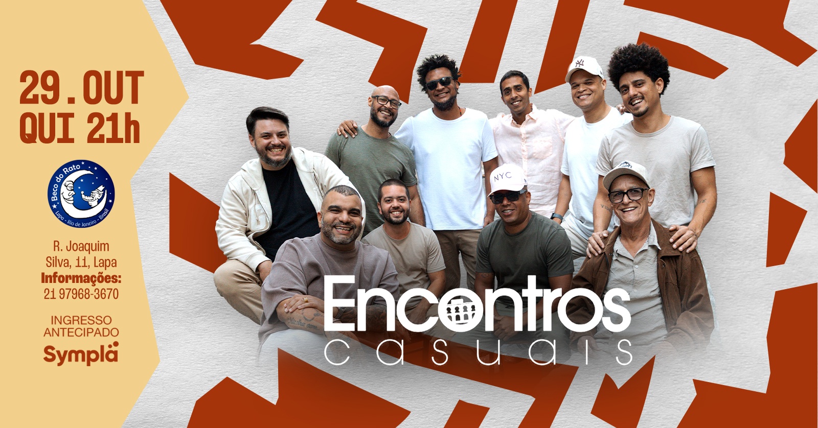 Imagem da fonte — Encontros Casuais - 29/10