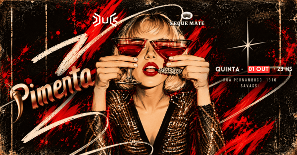 Imagem do evento PIMENTA - Toda Quinta Feira