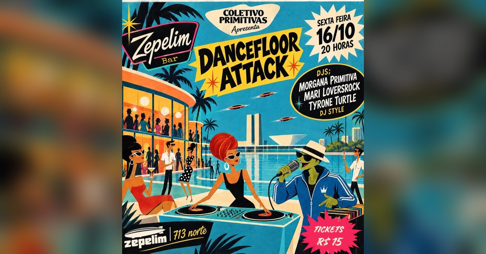 Imagem da fonte — Dancefloor ATTACK