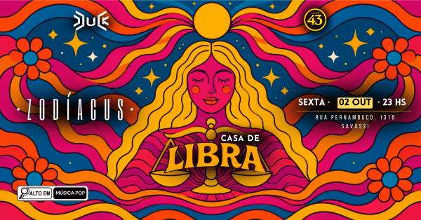 Imagem do evento ZODIACUS - CASA DE LIBRA