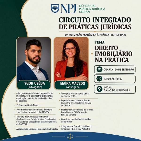 Imagem do evento CIRCUITO INTEGRADO DE PRÁTICAS JURÍDICAS
