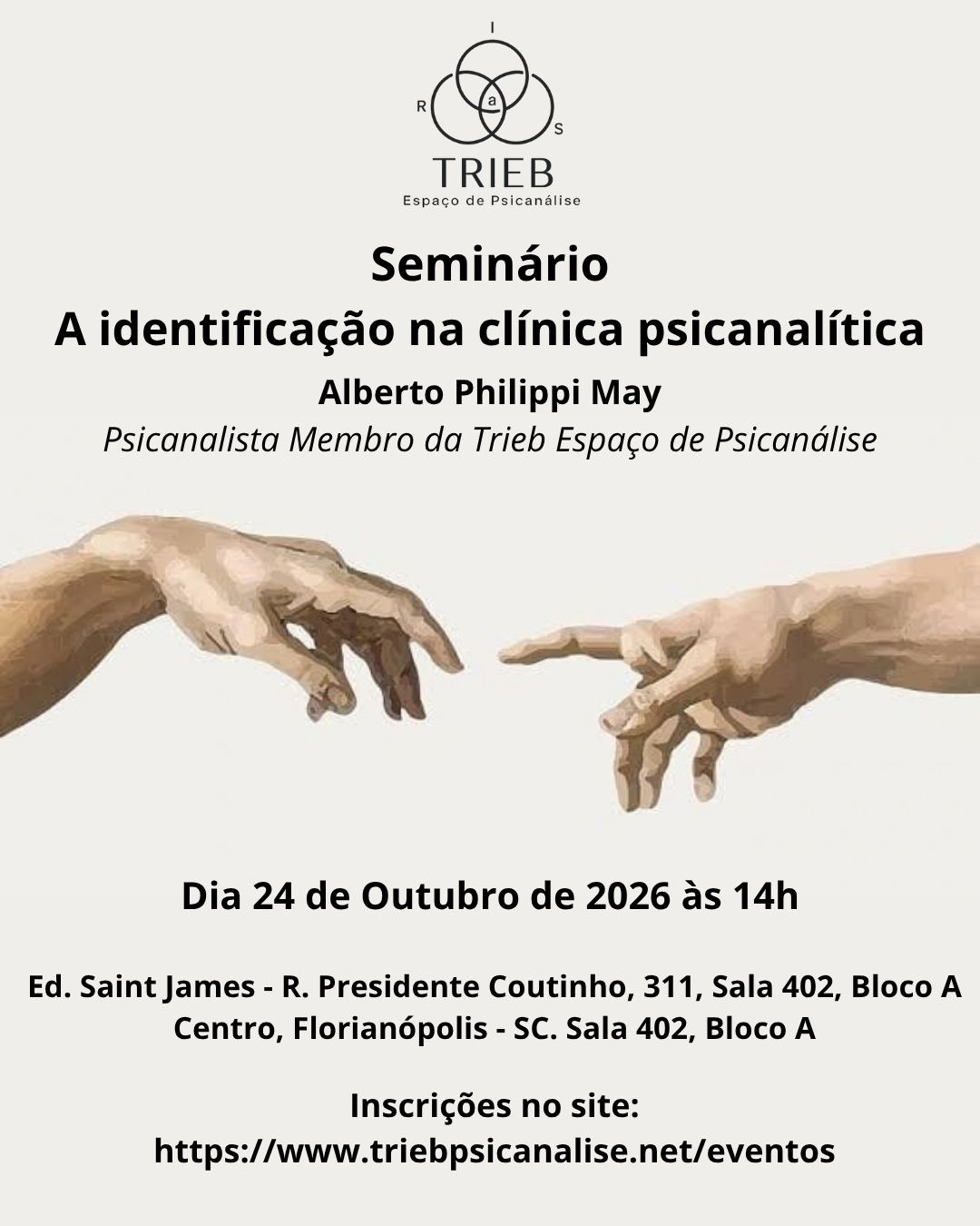 Imagem da fonte — Seminário - A identificação na clínica psicanalítica por Alberto Philippi May