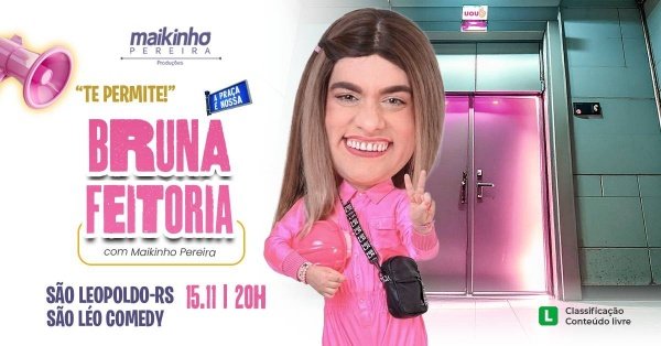 Imagem do evento SHOW DA BRUNA FEITORIA