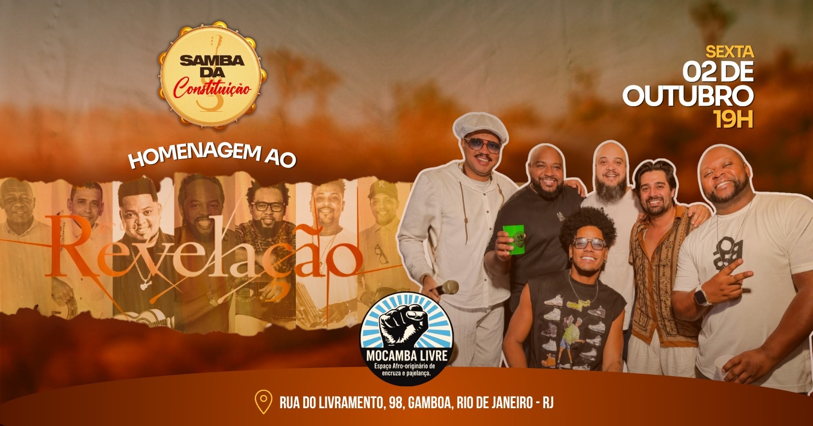 SAMBA DA CONSTITUIÇÃO CANTA REVELAÇÃO