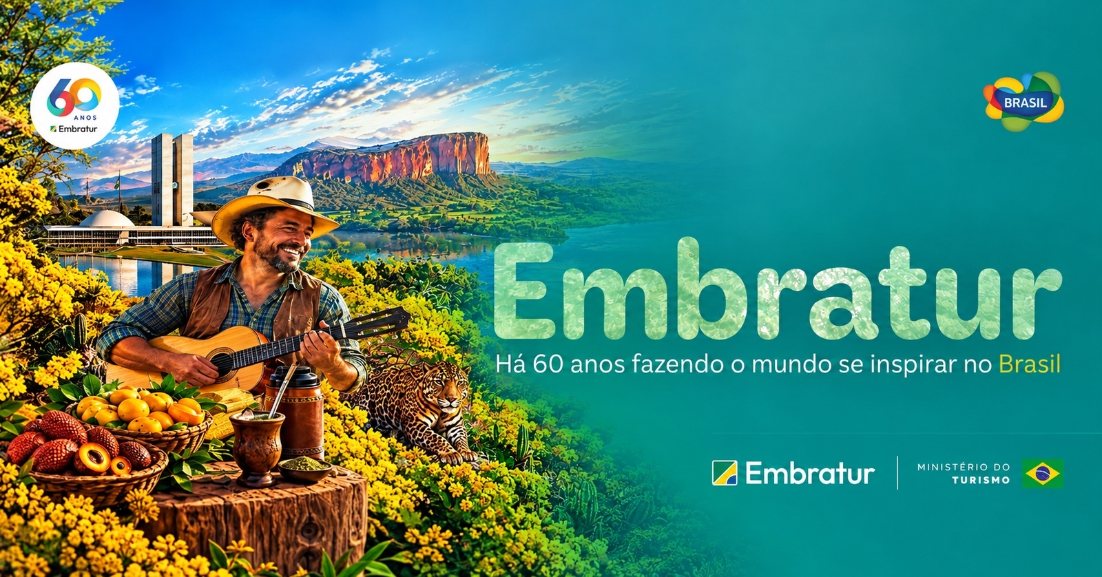 Imagem da fonte — CELEBRAÇÃO EMBRATUR 60 ANOS e Solenidade