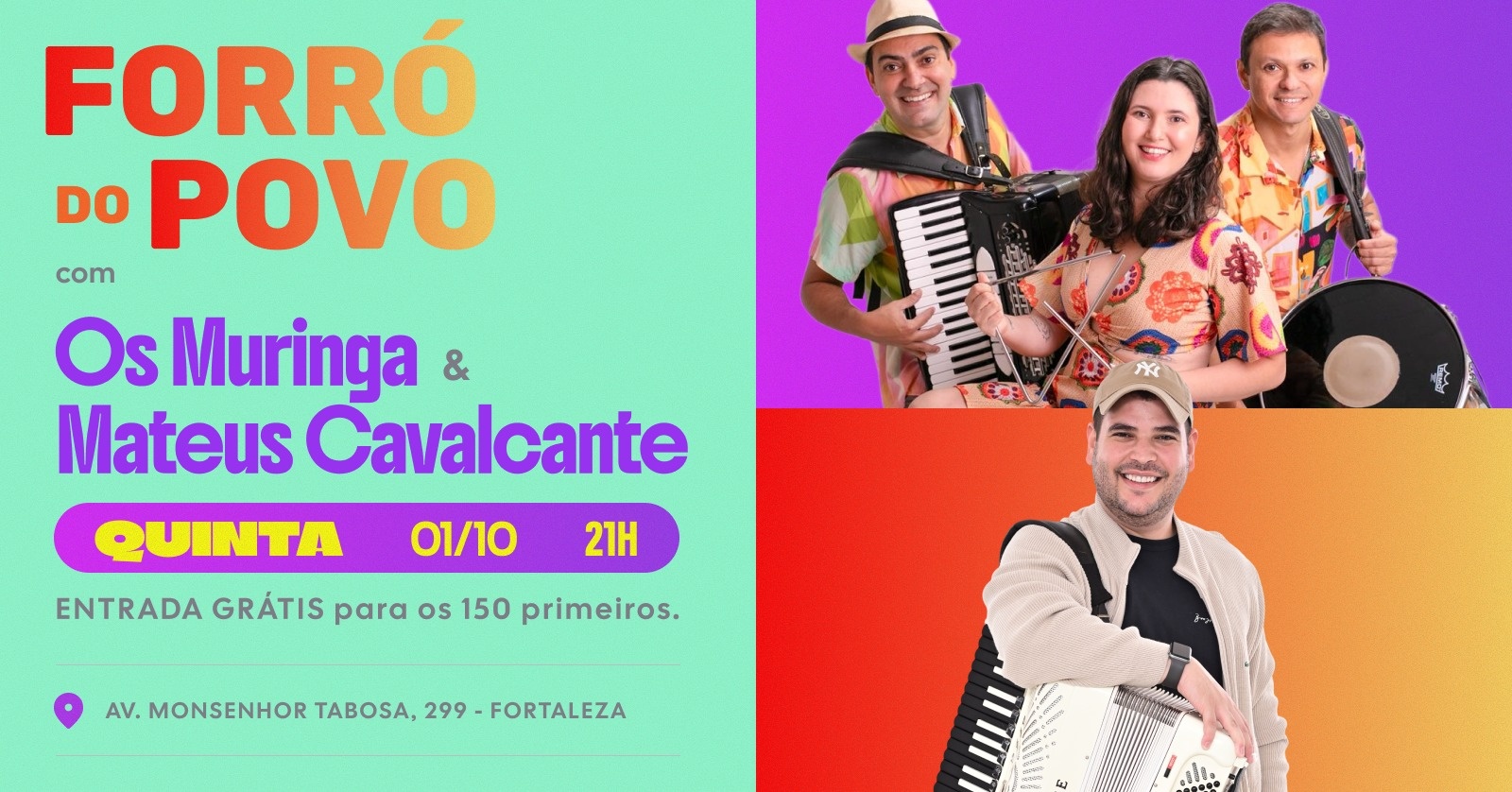 Forró do Povo ~ Os Muringa + Mateus Cavalcante