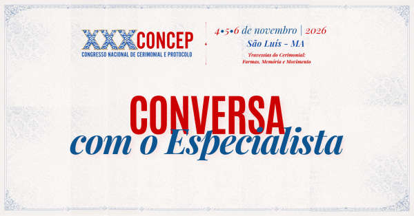 Imagem do evento CONVERSA COM O ESPECIALISTA no XXX CONCEP (Restrito a Congressistas)