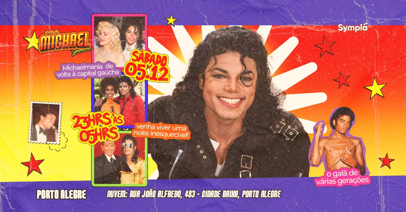 Imagem da fonte — Festa do Michael Jackson em Porto Alegre - R. João Alfredo, 483