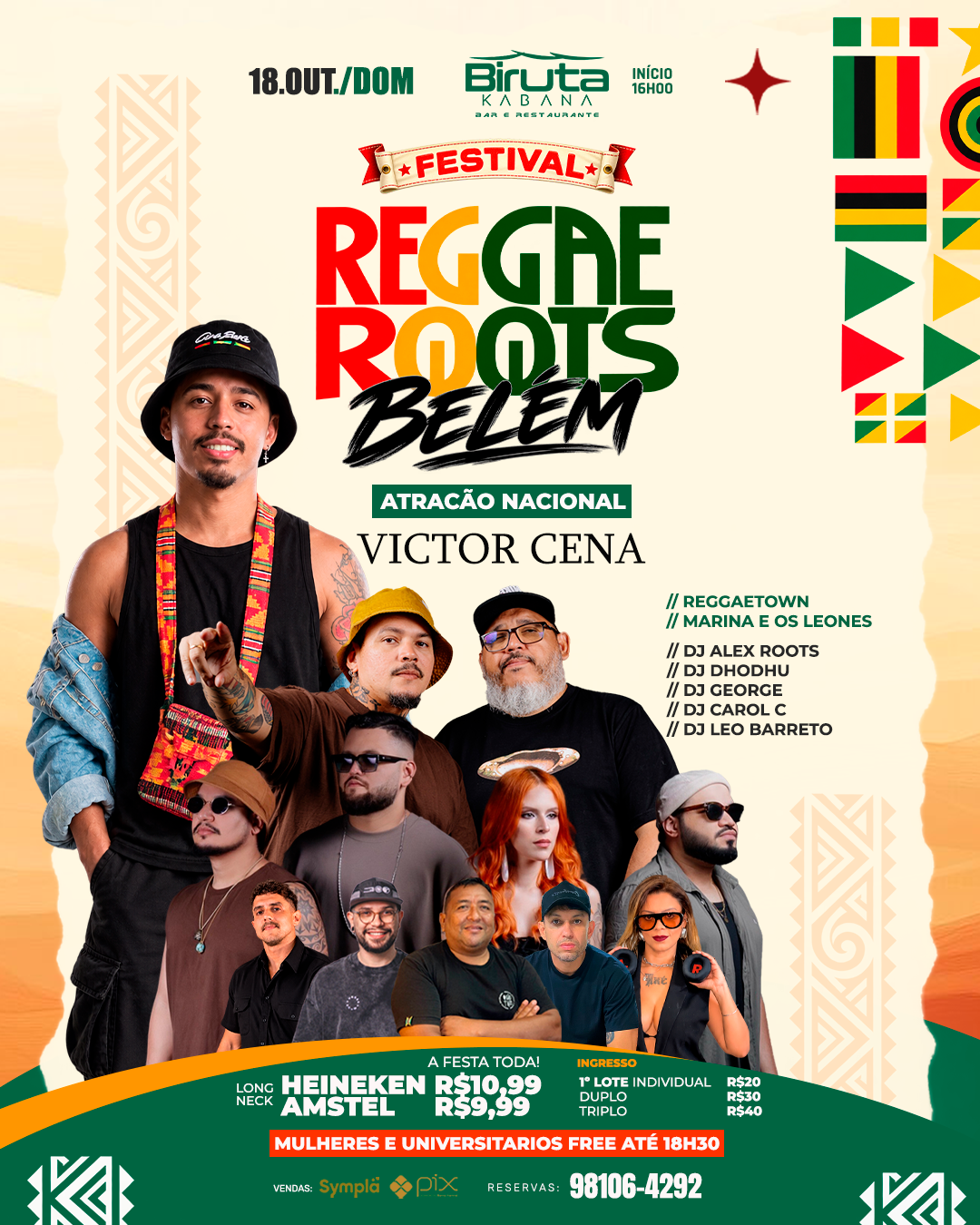 FESTIVAL REGGAE ROOTS BELÉM - Belém, PA