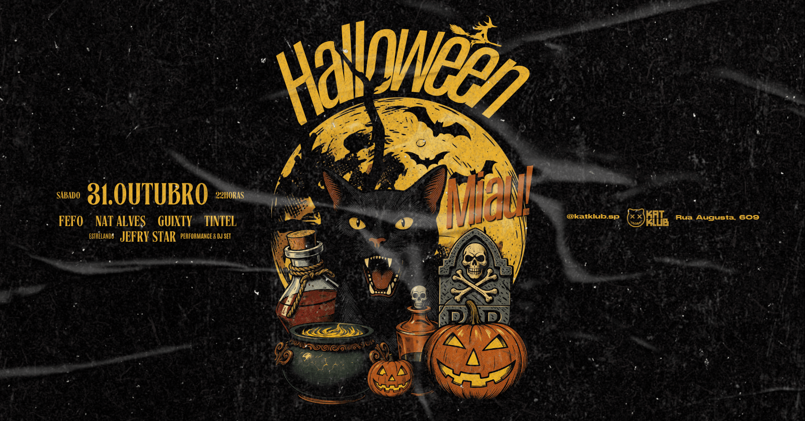 Imagem da fonte — HALLOWEEN DA MIAU!