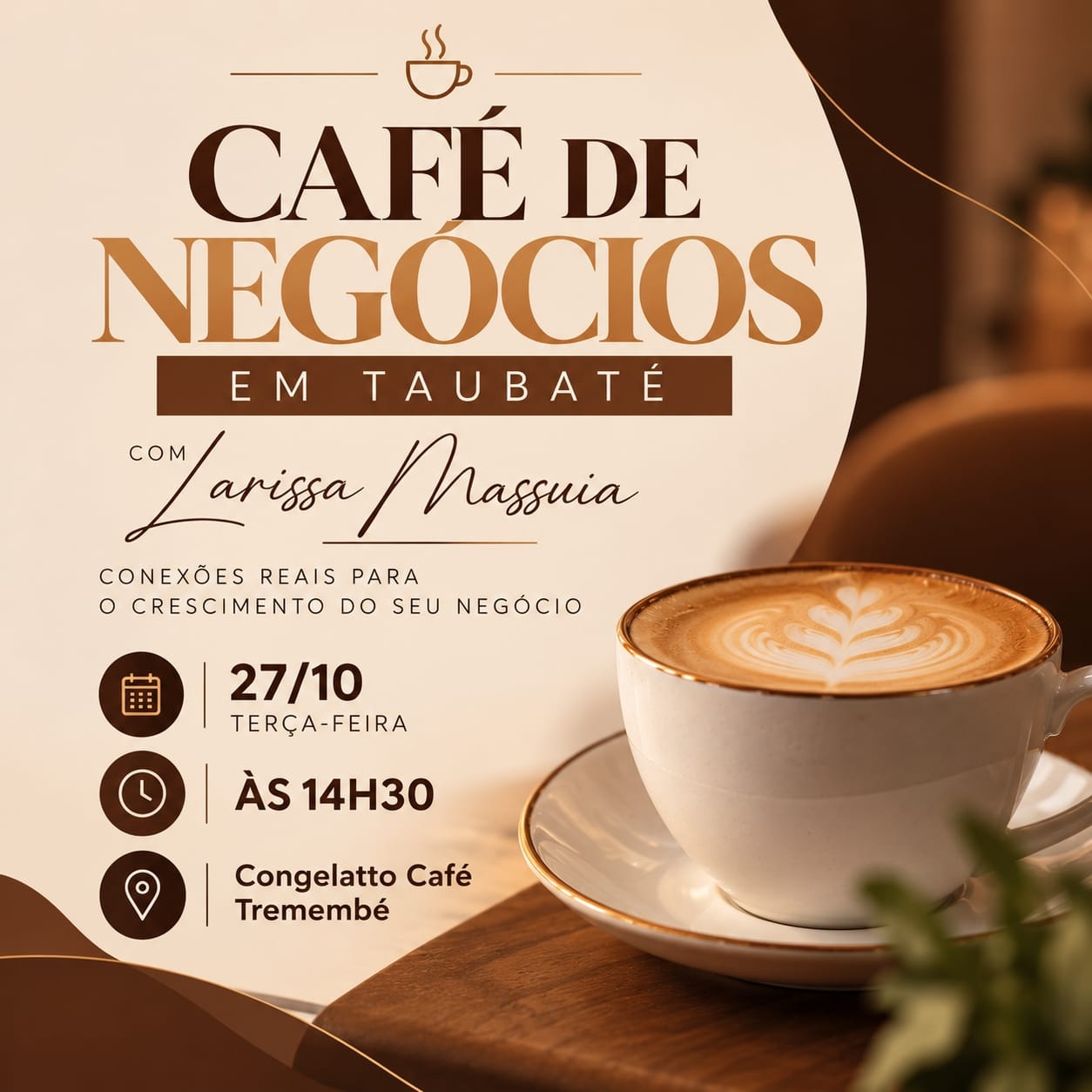 Taubaté- Encontro de negócios 27/10