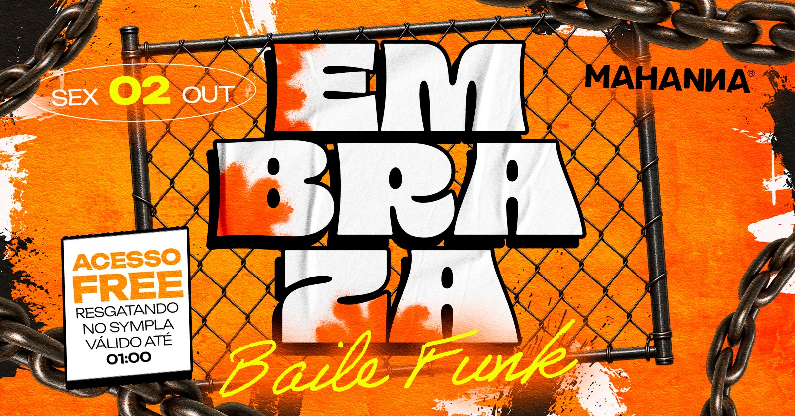 EMBRAZA | BAILE FUNK | PROMOS NO BAR*