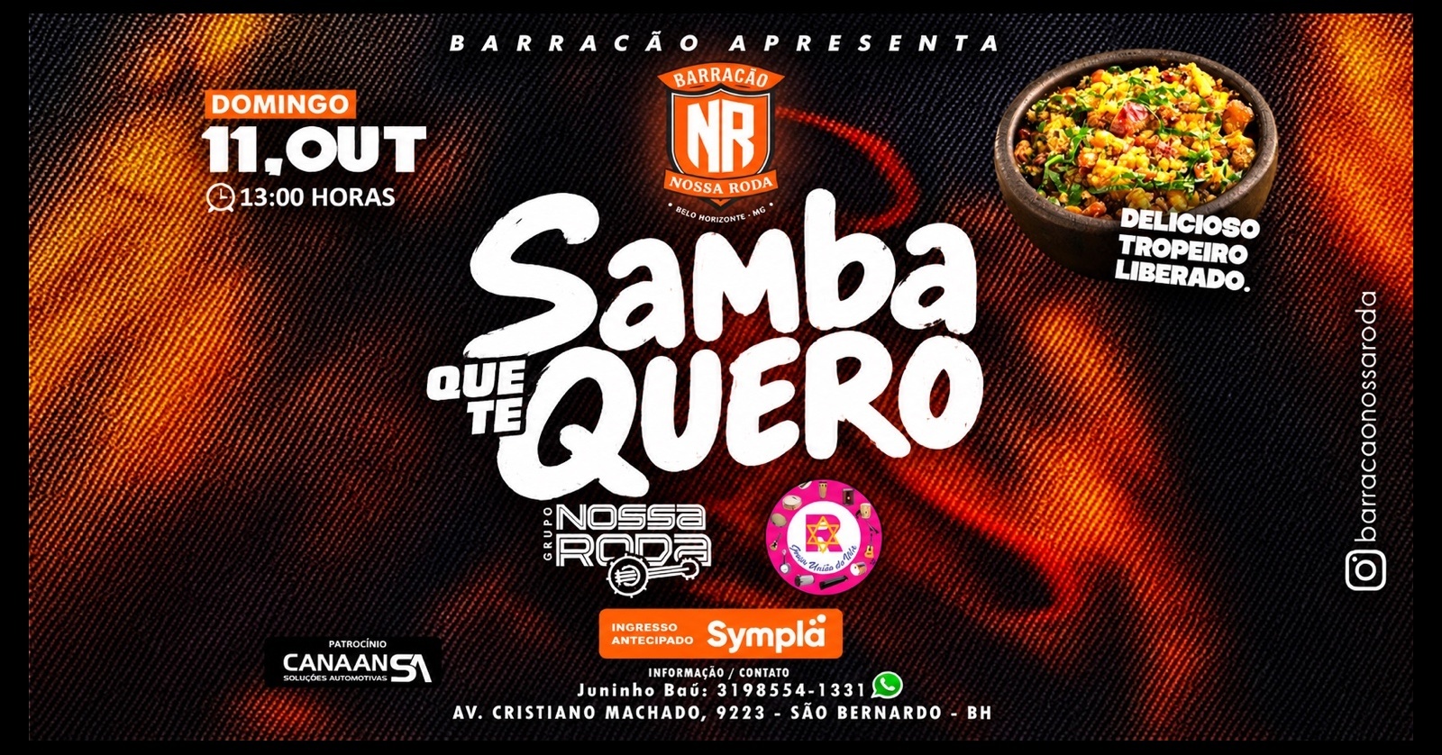 Imagem da fonte — Samba que te quero