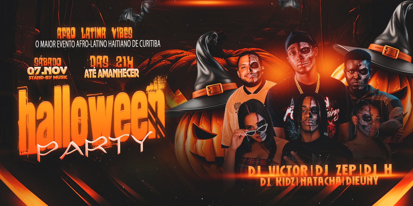 HALLOWEEN PARTY AFROLATINAVIBES - Curitiba, PR