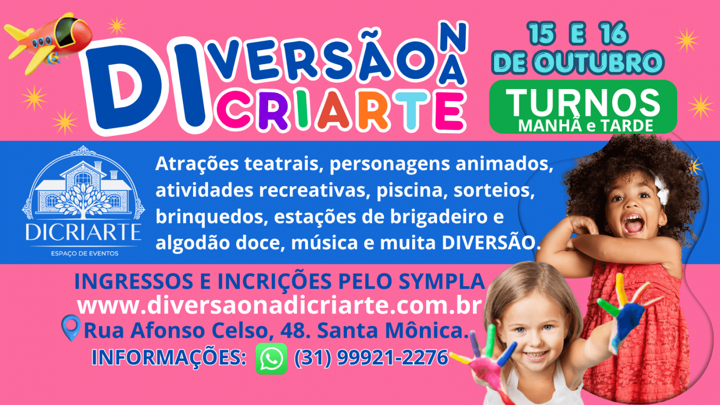 Imagem publicada pela fonte para Diversão na Dicriarte
