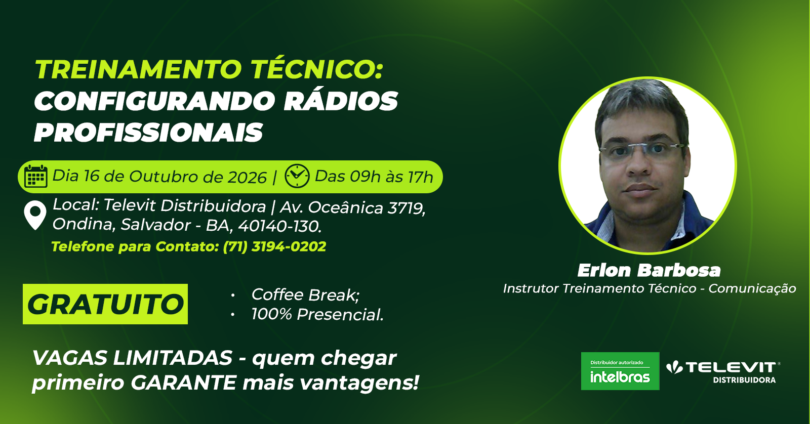 Imagem da fonte — SSA - CONFIGURANDO RÁDIOS PROFISSIONAIS