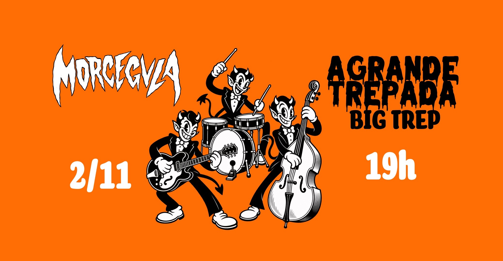 Imagem da fonte — Halloween Morcegula convida BIGTREP A Grande Trepada