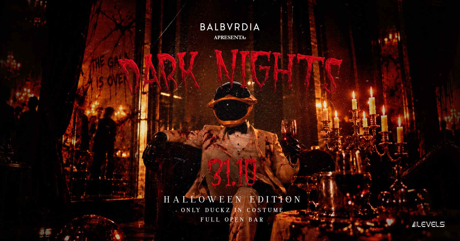 Imagem da fonte — BALBVRDIA apresenta: DARK NIGHTS