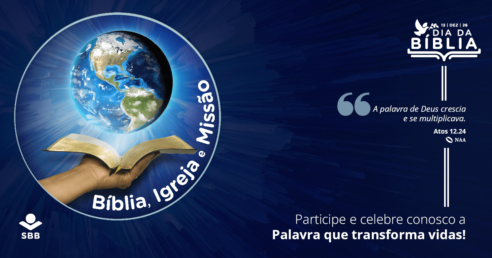 Imagem da fonte — Culto de Lançamento do Dia da Bíblia 2026 - DF