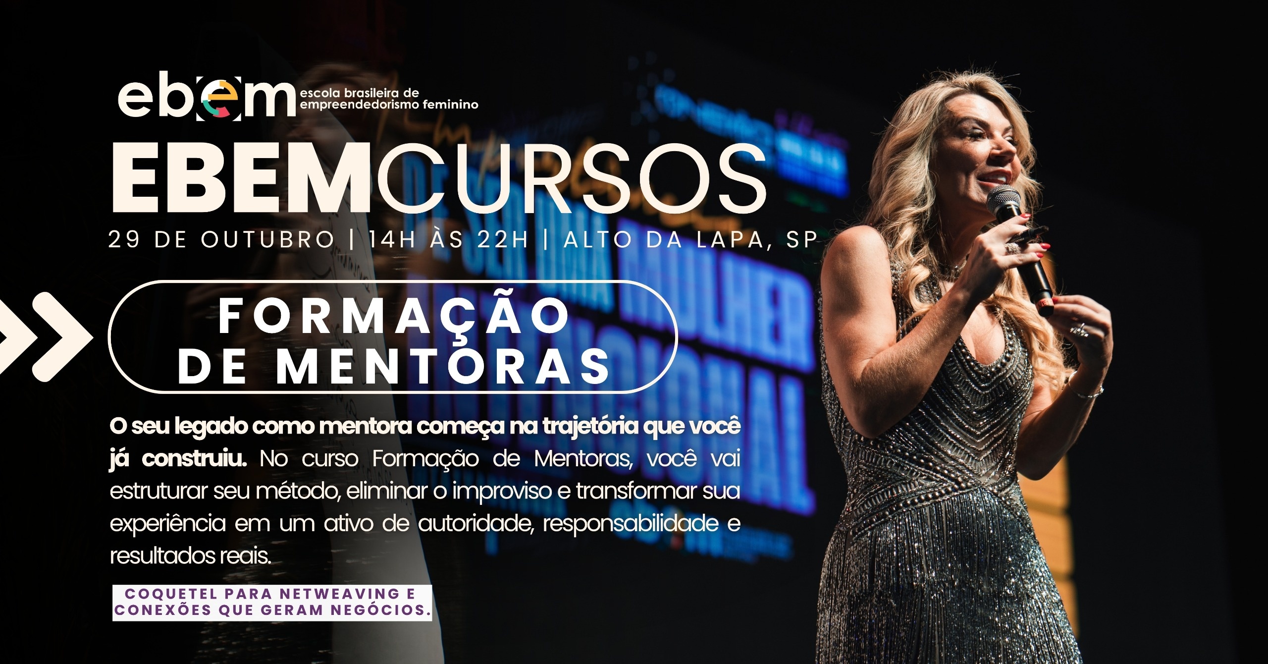 EBEM Formações - Mentoras | Transforme Experiência em Autoridade e Negócio