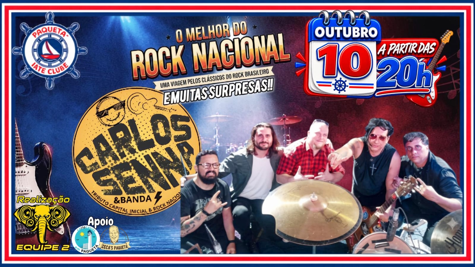 Source image — O MELHOR DO ROCK NACIONAL COM CARLOS SENNA E BANDA