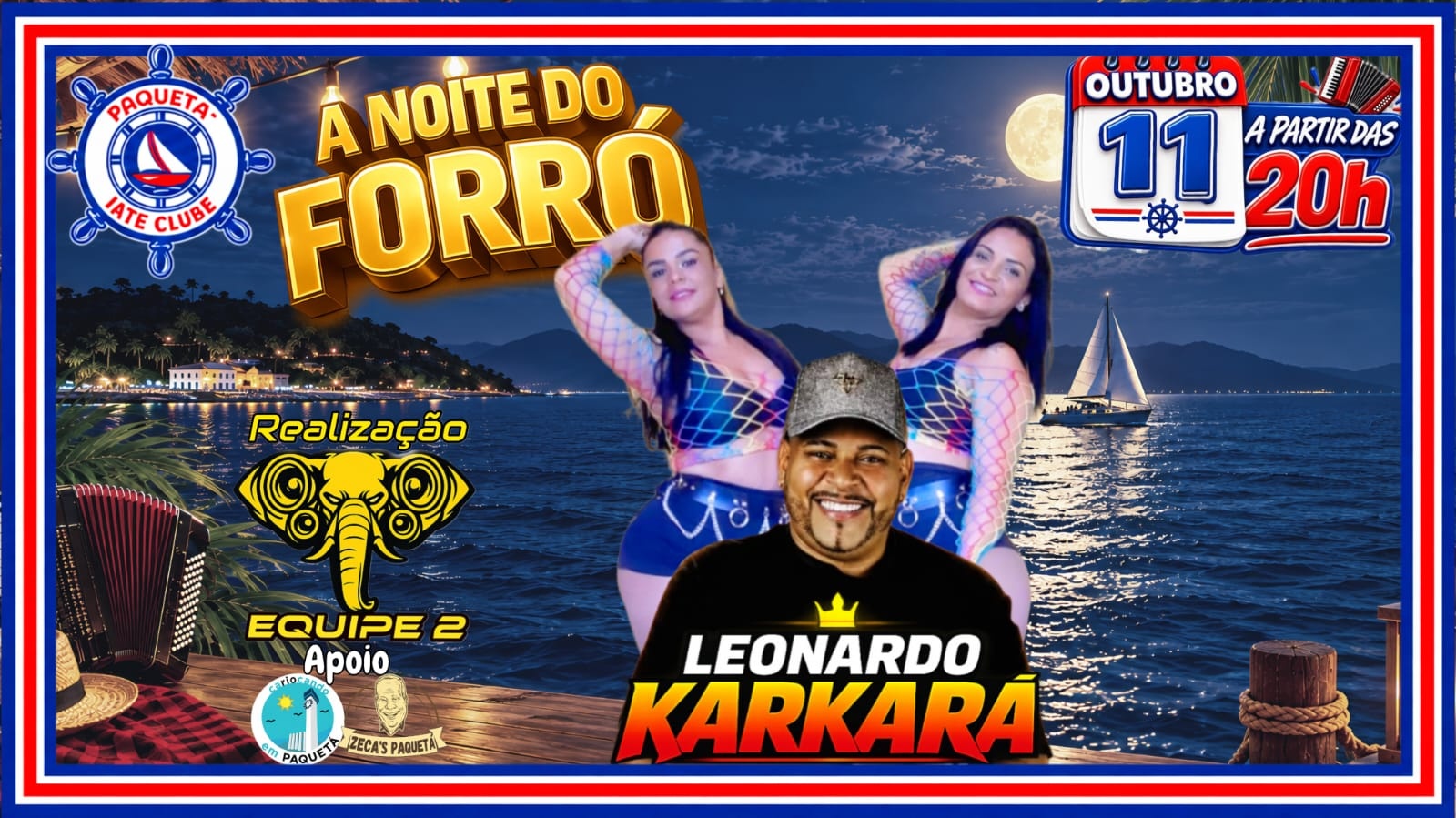 Source image — A NOITE DO FORRÓ COM LEONARDO KARKARÁ