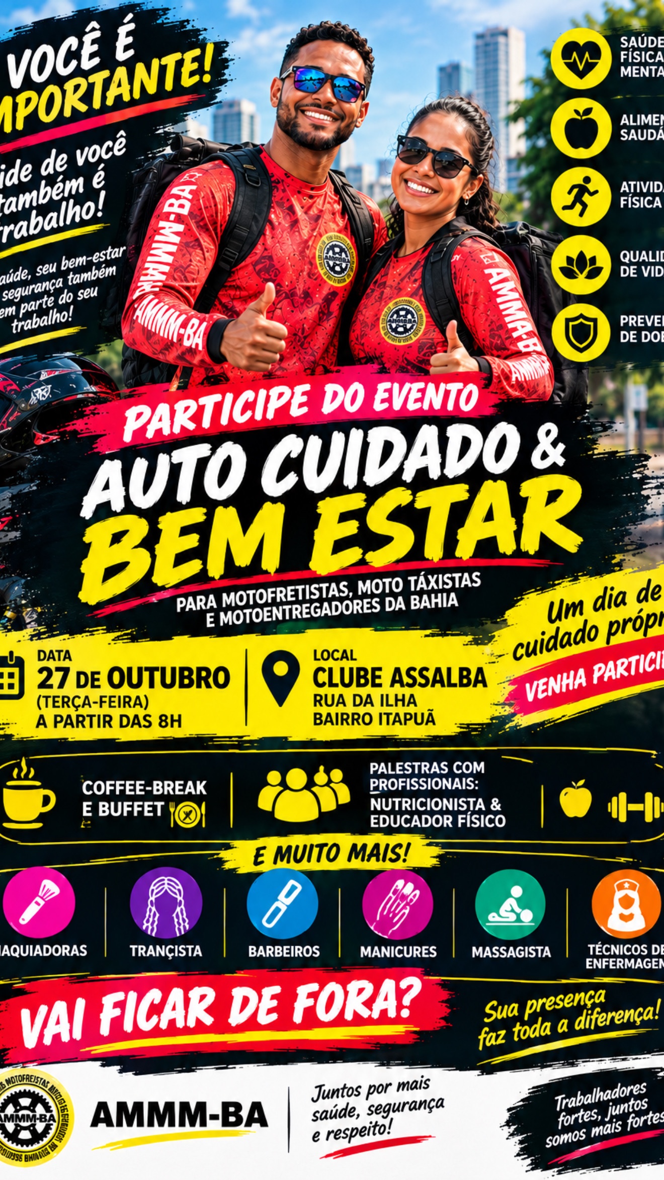 Imagem da fonte — Auto cuidado e bem estar