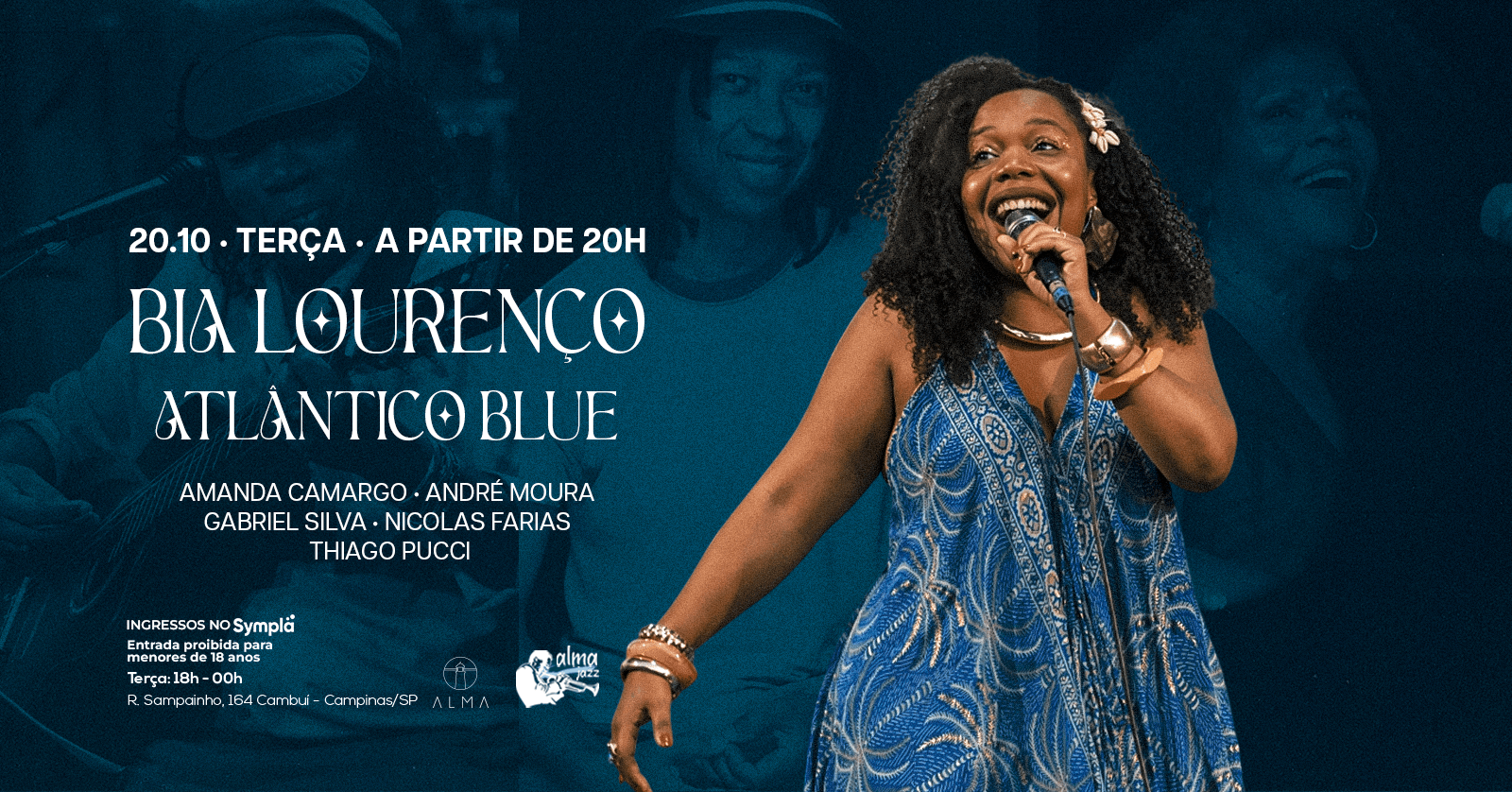 BIA LOURENÇO NO ALMA CAMPINAS | 20.10 - Campinas, SP